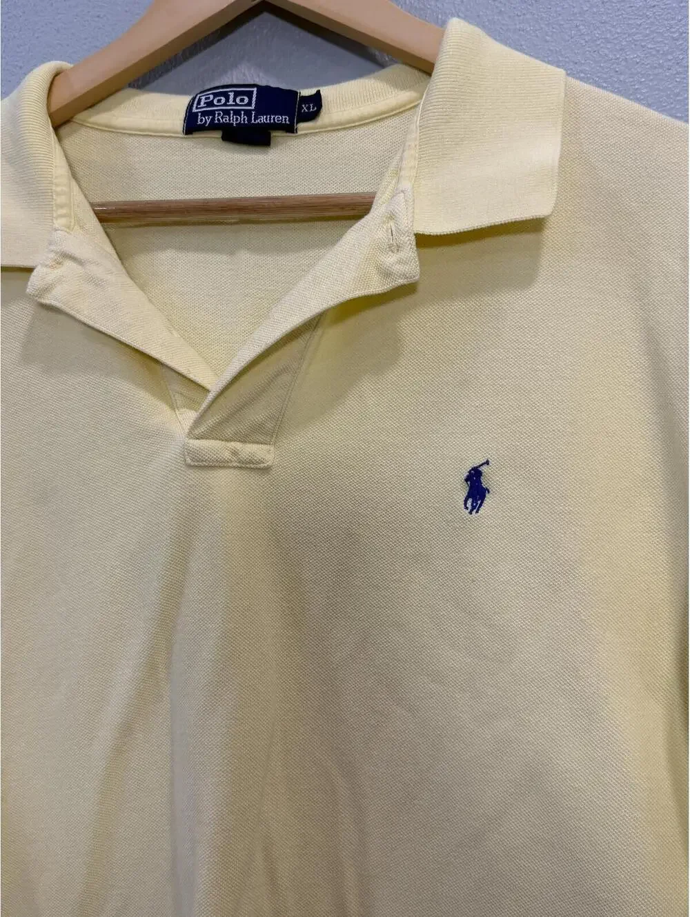 Ralph Lauren Polo Shirt in Yellow - Men's XL